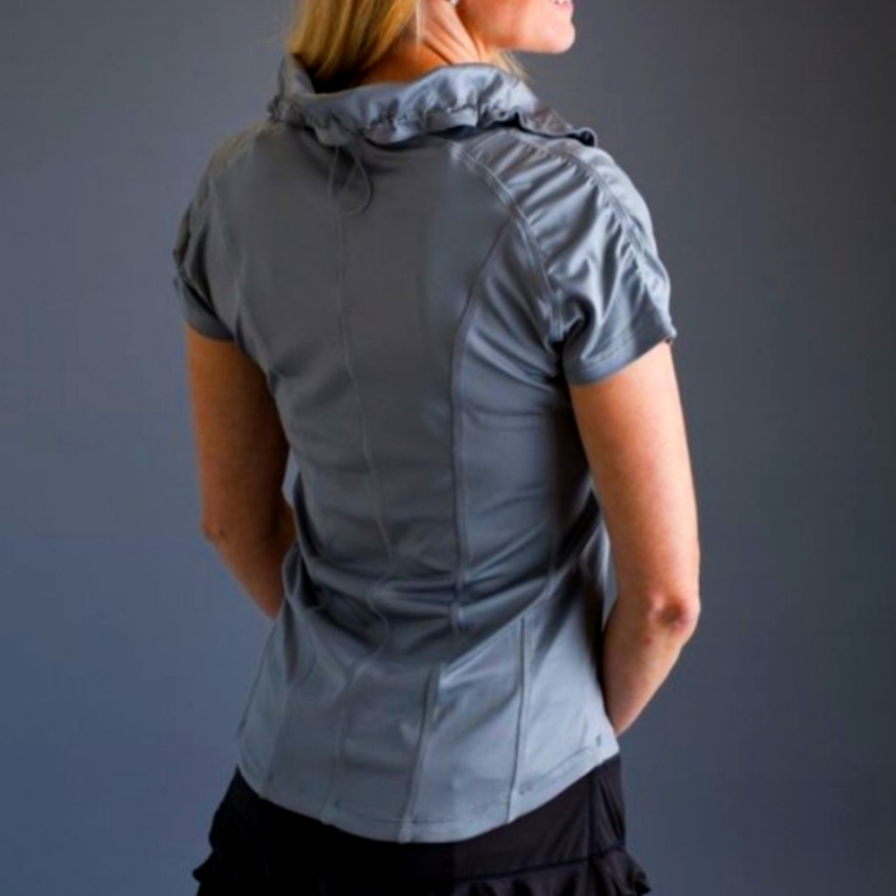 Bargray ruched pebble polo stylish golf top